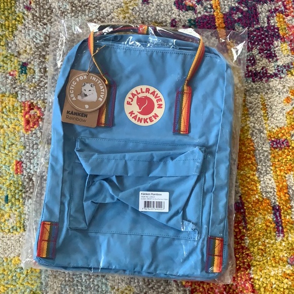 Kanken Rainbow Fjallraven Kanken Blu Fjällräven Kanken Rainbow